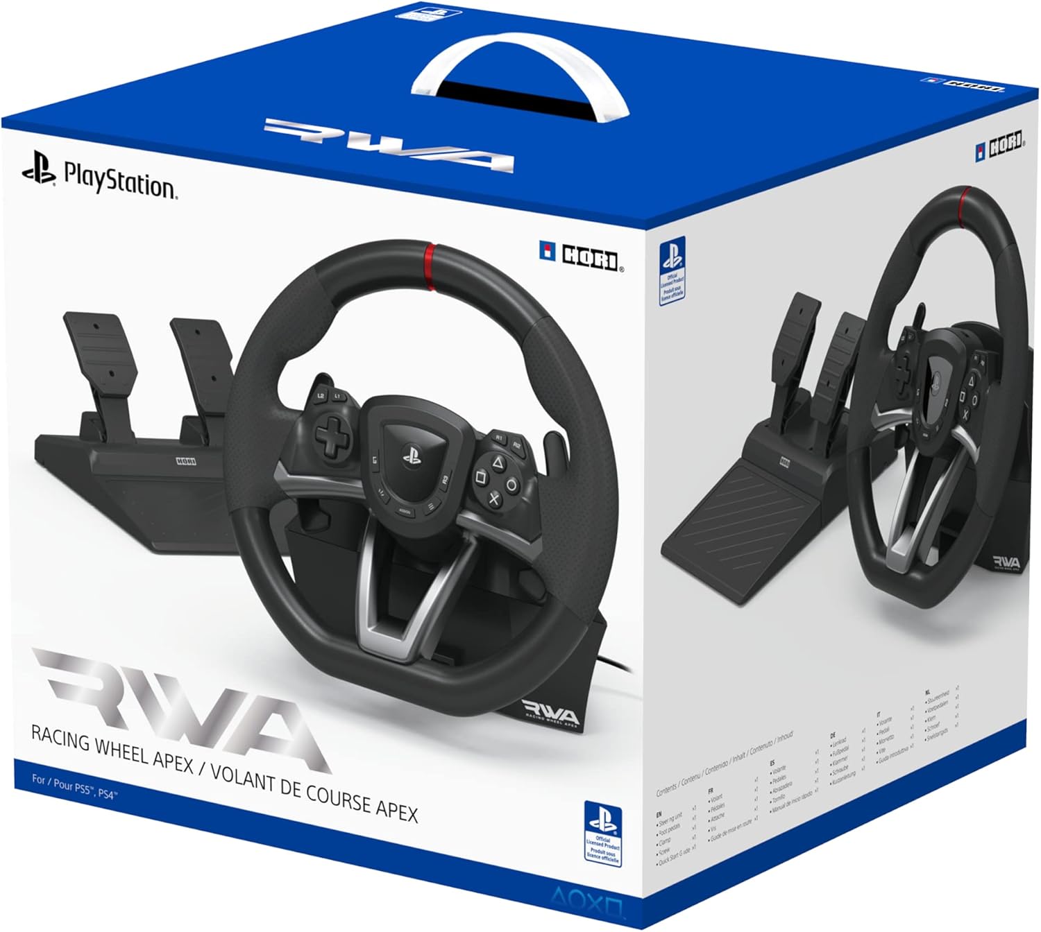 Hori Volante Wired Racing Wheel Apex Spf-004U PS4/PS5/Pc Hori Volante Wired Racing Wheel Apex Spf-004U PS4/PS5/Pc
